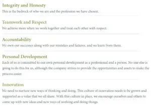 JCCS values