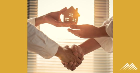 Handshake and a real estate deal