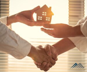 A handshake in a real estate investment