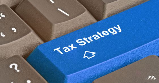 Tax implications button on a keyboard