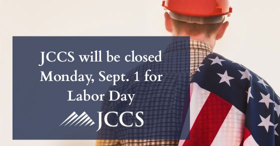 Labor Day closure notice