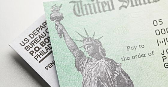 checks from the federal government