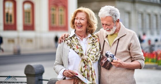 couple traveling