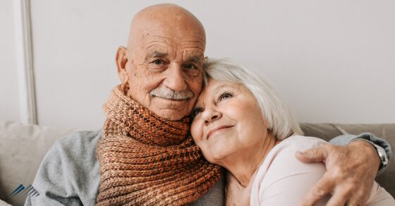 Elderly couple