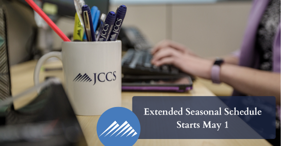 Extended Season Schedule starts May 1